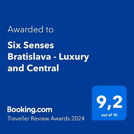 Six Senses Bratislava - Luxury And Central Exteriör bild